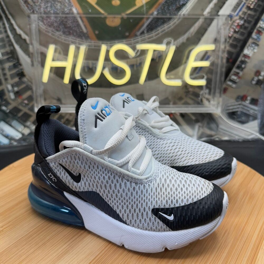 Nike Air Max 270 (PS) ‘Football Grey/Thunder Blue Size 11C
